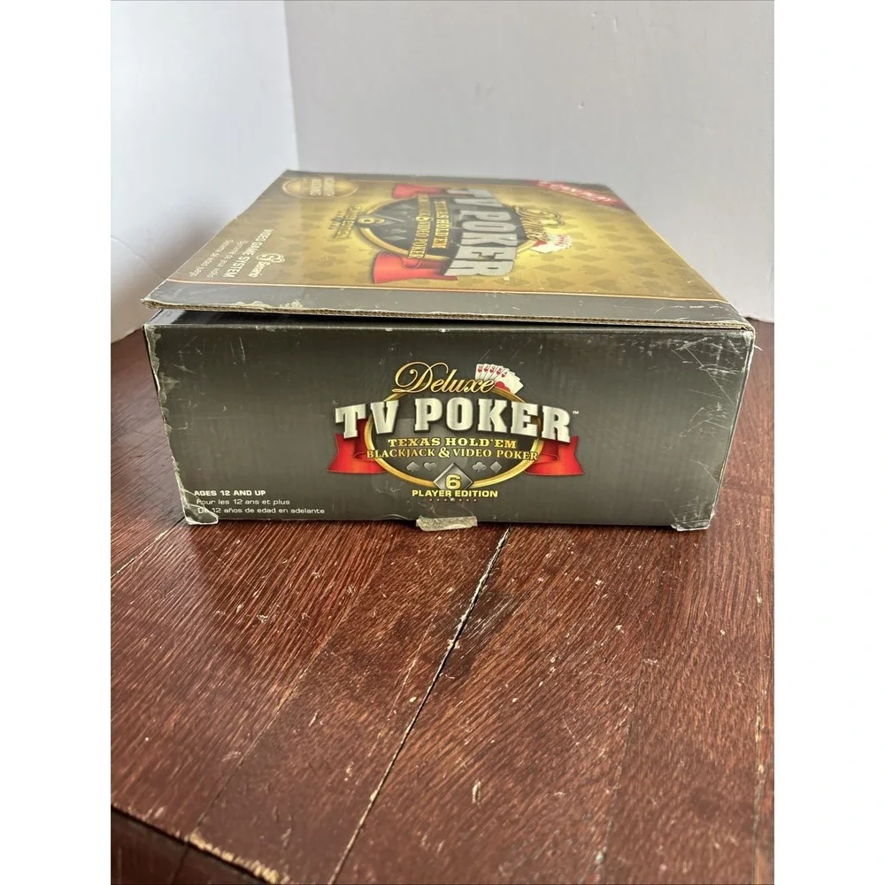 TV Poker‎ Video Game System With Texas Hold Em Blackjack and Video Poker